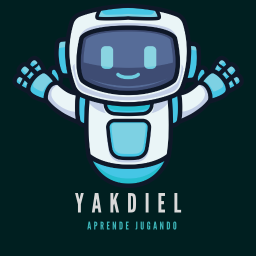 Yakdiel enseñando tecnología a niños